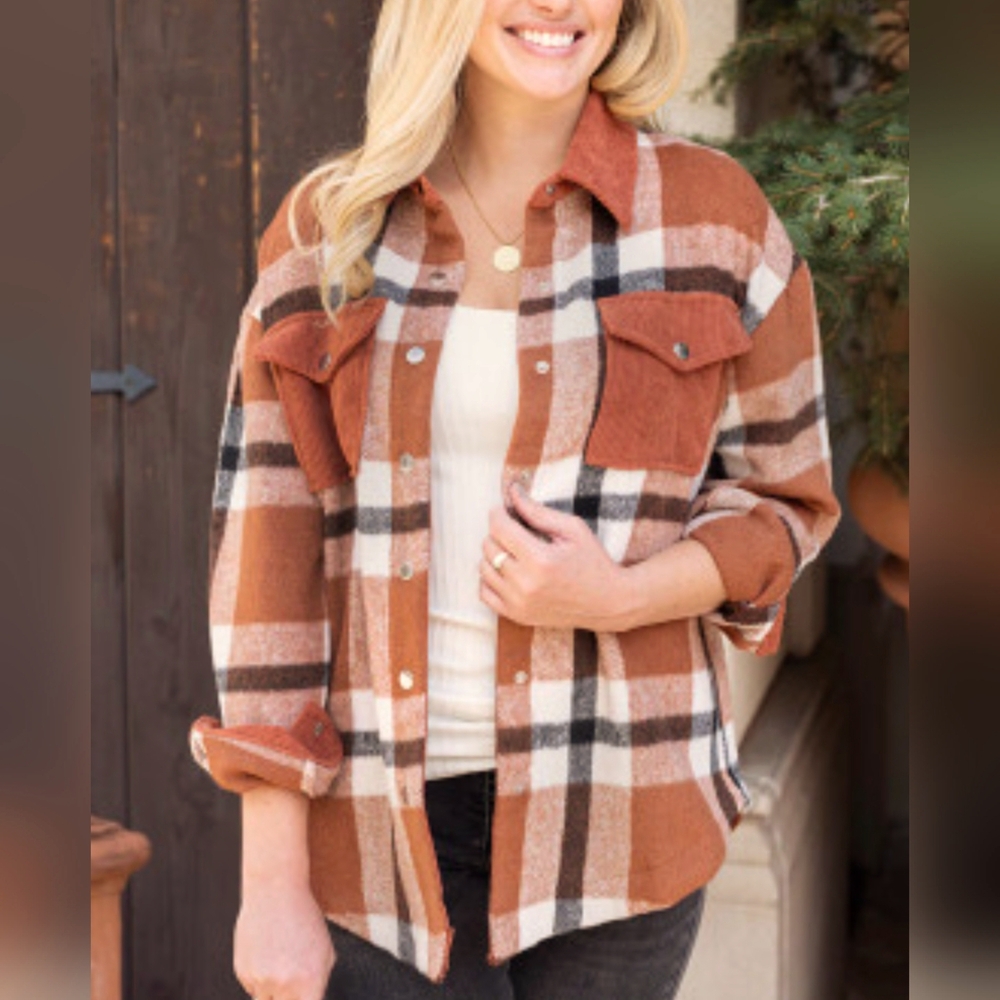 Grace & Lace shacket, size small
